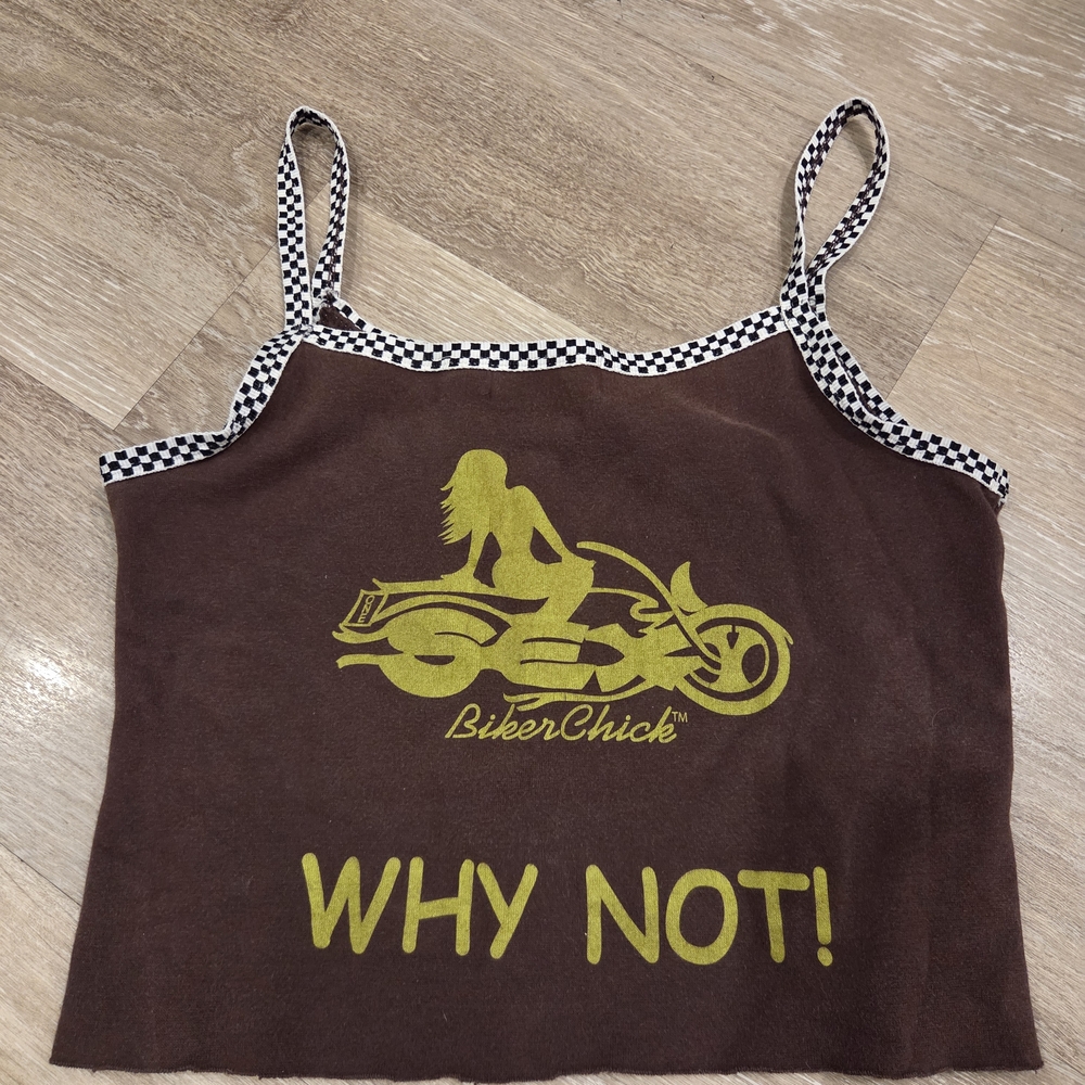 Vintage Biker Tank Top